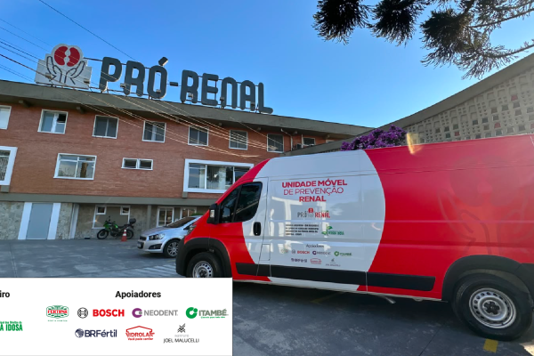 Fundação Pró-Renal amplia ações de prevenção com nova Unidade Móvel
