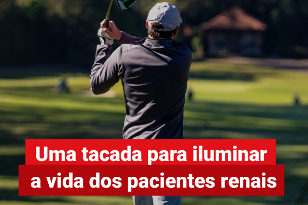 Em agosto teve golfe beneficente