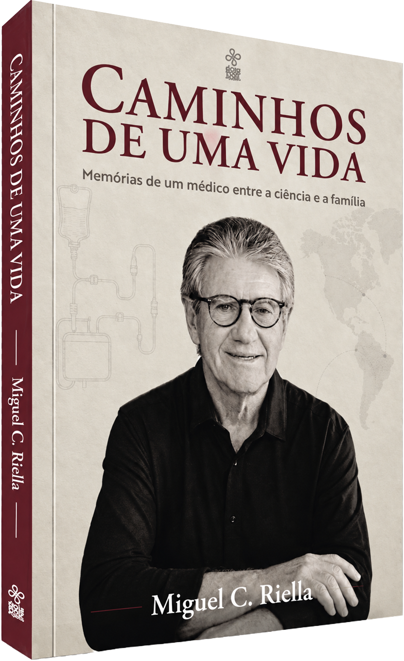 Capa do livro Caminhos de uma Vida, de Miguel C. Riella